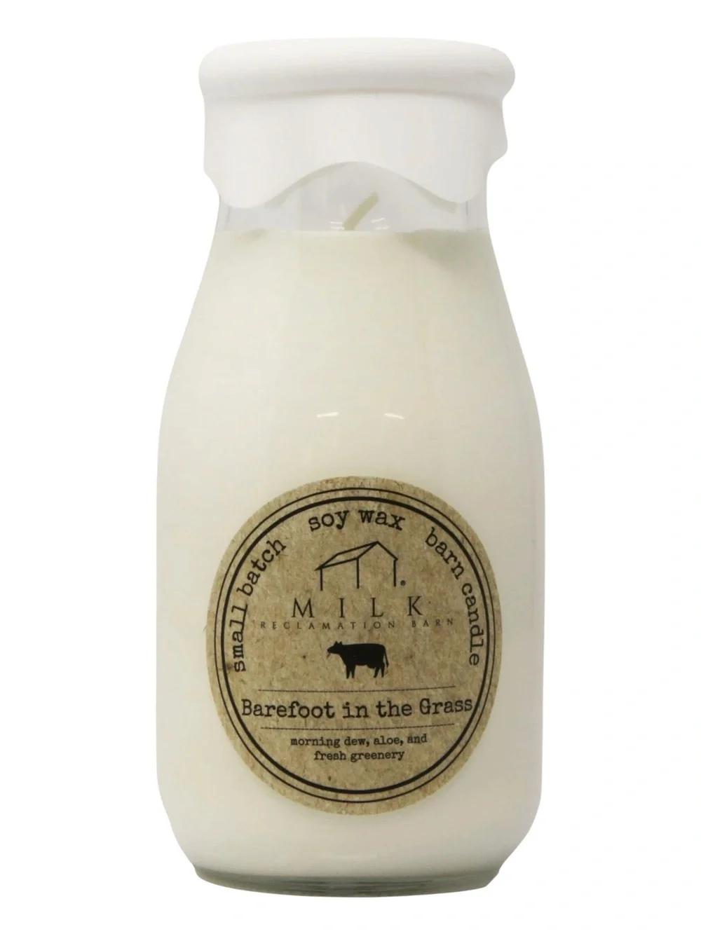 Milkbarn Barefoot in the Grass Candle- (Morning Dew, Aloe, Fresh Outdoor Smell)